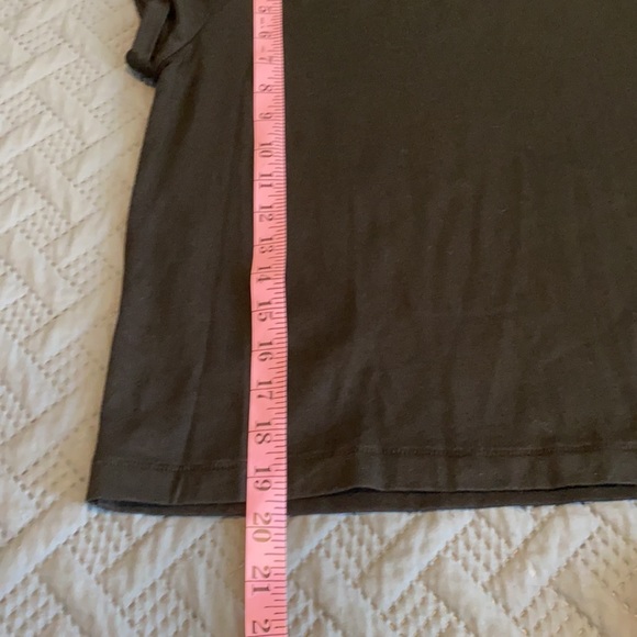 Rachel Zoe : Black Cropped Tee - Small - Picture 7 of 9